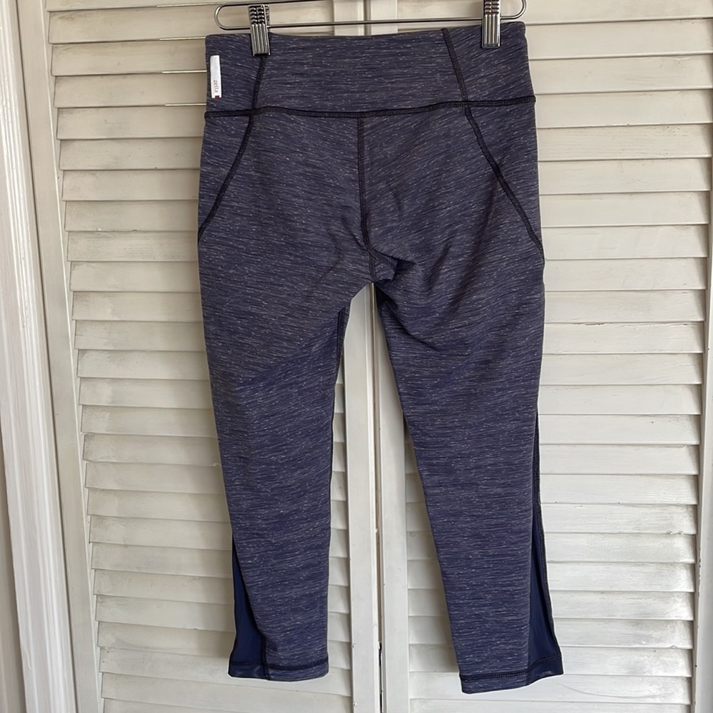 ZELLA Blue/Gray Workout Leggings, Size XS - Picture 3 of 6